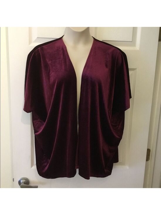 Steve Madden Tops - STEVE Madden topper OSFM burgundy w/sparkle